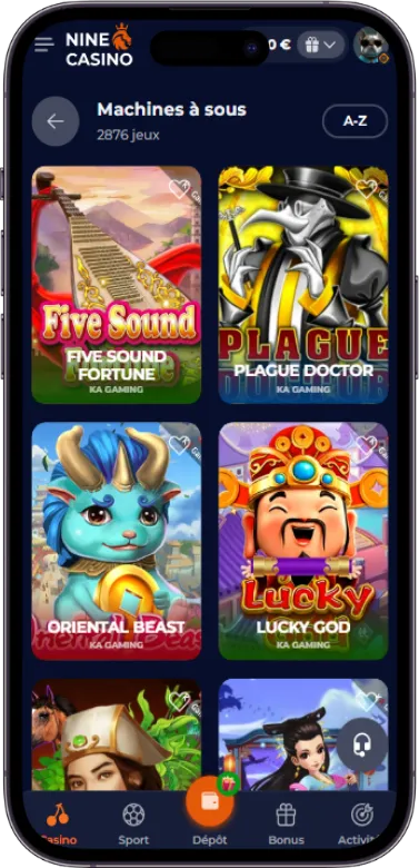 Nine Casino.